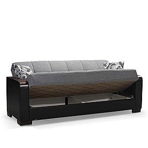 Armada X Gray/Black 305 Sofa Bed by Casamode