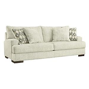 Caretti Parchment Upholstery Sofa by Ashley Furniture