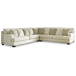 Rawcliffe 3-Piece Sectional Sofa Set - Parchment by Ashley Furniture