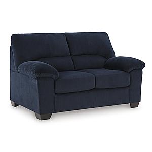 Simplejoy Loveseat - Navy Blue by Ashley Furniture