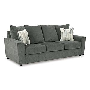 Stairatt Fabric Sofa - Gravel by Ashley Furniture