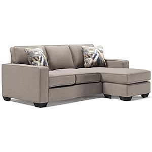 Greaves Sofa Chaise - Stone by Ashley Furniture