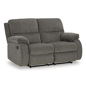 Scranto Manual Reclining Loveseat - Brindle by Ashley Furniture