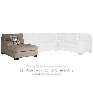 Ballinasloe Platinum 3-Piece Sectional w/Chaise by Ashley Furniture