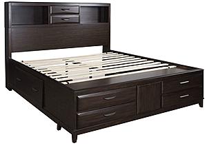 Vanmore Dark Brown - Bedroom Set by Ashley Furniture