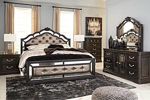 Quinshire Dark Brown - Bedroom Set by Ashley Furniture