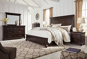 Brynhurst Dark Brown Queen Bedroom Set by Ashley Furniture