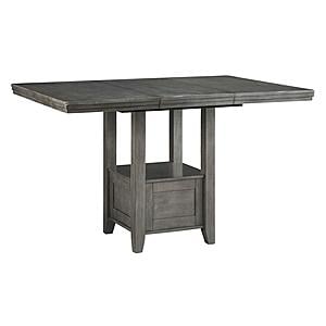 Hallanden Gray Rectangular Dining Counter Extension Table by Ashley Furniture