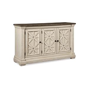 Bolanburg Dining Server w/3 Latticed Doors - Two-Tone by Ashley Furniture