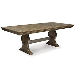 Sturlayne Brown Dining Extension Table by Ashley Furniture