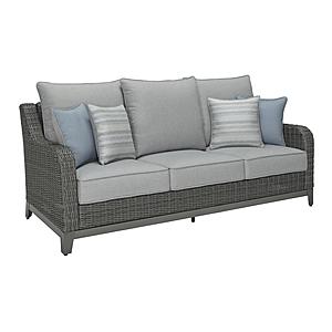 Elite Park Outdoor Sofa w/Cushion - Gray by Ashley Furniture
