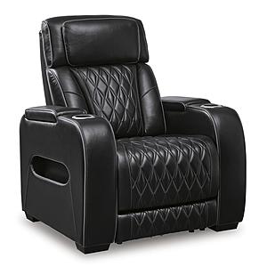 Boyington Power Recliner - Black by Ashley Furniture