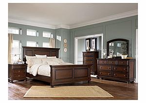 Porter - Rustic Brown - Panel Bedroom Set by Ashley Furniture