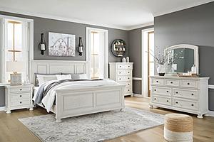 Robbinsdale - Antique White - Panel Bedroom Set by Ashley Furniture