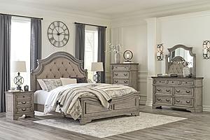 Lodenbay - Antique Gray - Panel Bedroom Set by Ashley Furniture