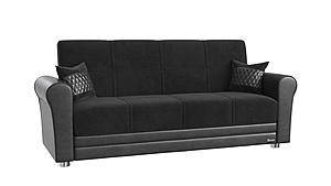 Avalon Nano Black Sofa Bed by Casamode