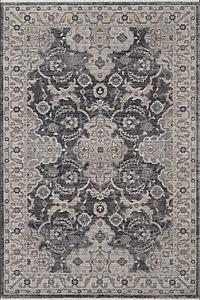 Adele Grey Ivory Sofia Area Rug by KAS Rugs