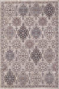 Adele Ivory Mosaic Area Rug by KAS Rugs