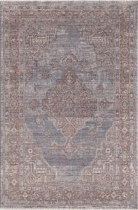 Adele Grey Blush Medallion Area Rug by KAS Rugs
