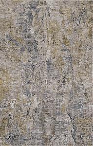 Avani Blue/Gold Laurel Area Rug by KAS Rugs