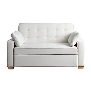 Serta&reg; Avery Queen Convertible Sofa in Oyster by Lifestyle