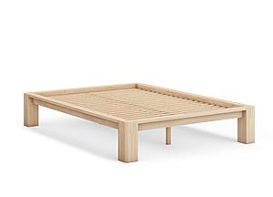 Kanso Tatami Bed Frame - Chemical Free Hand-Rubbed Oil Finish by Comfort Pure