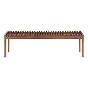 Rohe Walnut Bench Natural by Moe's Home Collection