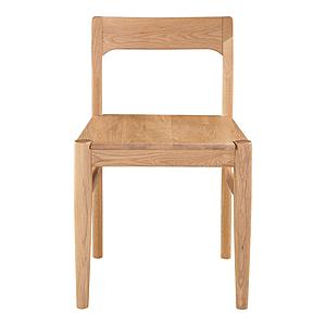 Owing Dining Chair Oak (Set of 2) by Moe's Home Collection