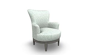 Justine 2968R Swivel Chair by Best Home Furnishings