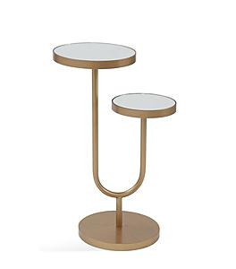 High-Low Scatter Table Gold by Bassett Mirror
