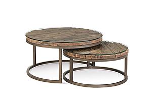 Cambria Nesting Table by Bassett Mirror