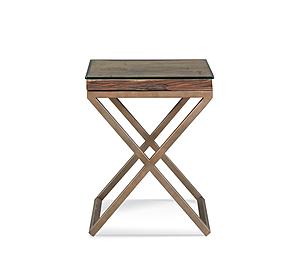 Cambria End Table by Bassett Mirror