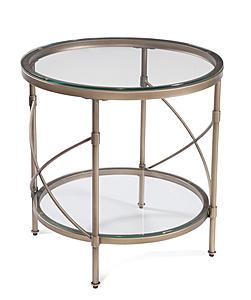 Harrison Round End Table by Bassett Mirror