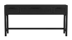 Pentak Console Table Black by Bassett Mirror