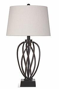 Orson Table Lamp by Bassett Mirror
