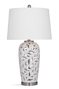 Willow Table Lamp by Bassett Mirror