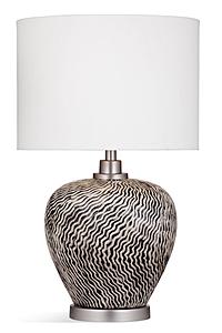 Charlottee Table Lamp by Bassett Mirror
