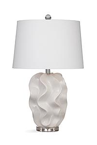 Crete Table Lamp by Bassett Mirror