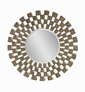 Chequers Wall Mirror by Bassett Mirror