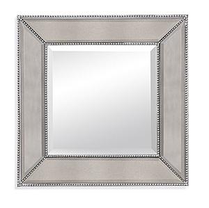 Beaded Wall Mirror 24x24 by Bassett Mirror