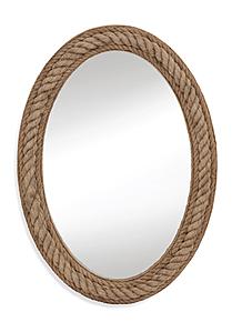 Rope Wall Mirror by Bassett Mirror