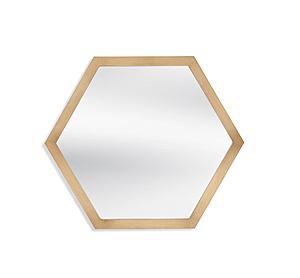 Dunn Wall Mirror Gold by Bassett Mirror