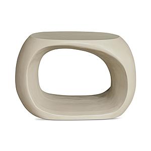Albers Outdoor Stool Cream by Moe's Home Collection