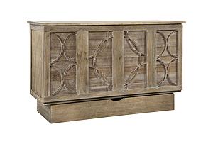 Brussels Queen Murphy Cabinet Bed Ash by Arason Furniture