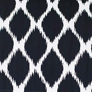 Black Drop Futon Cover by CottonBelle