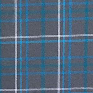 Blue Plaid Futon Cover by CottonBelle