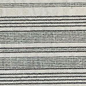 Grey Ticking Futon Cover by CottonBelle