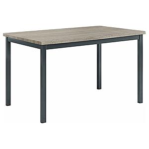 Garza 5-piece Dining Room Set Weathered Grey and Black by Coaster