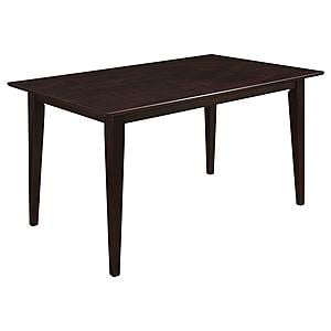 Gabriel Rectangular Dining Table Cappuccino by Coaster
