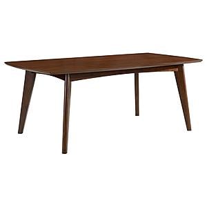 Malone 5-piece Dining Room Set Dark Walnut and Brown by Coaster